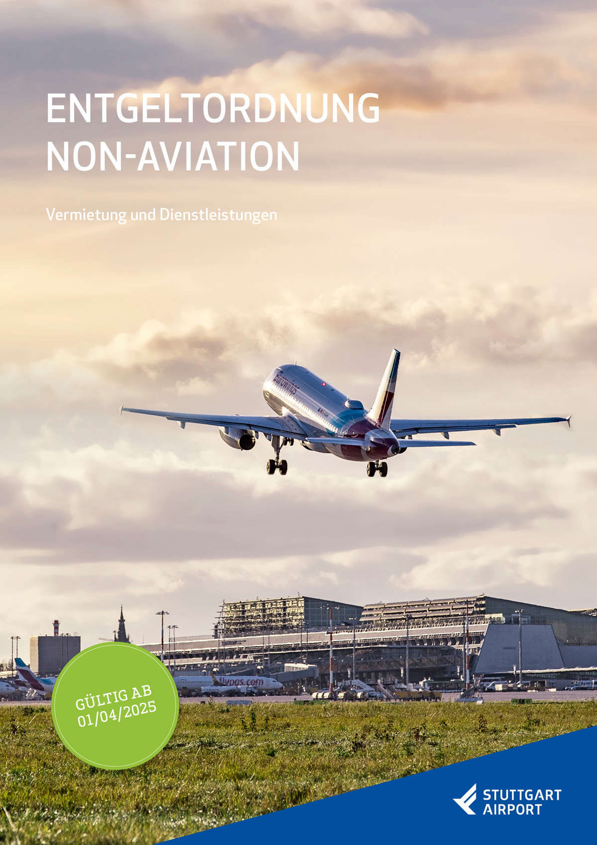 Entgeltordnung Non Aviation gültig ab 1. Januar 2024